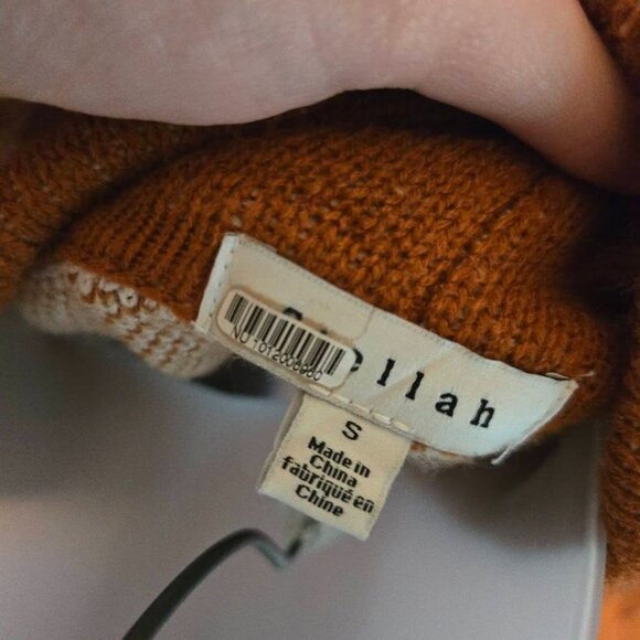 Stellah Free People Elliot Fringe Belted Cardigan Size Small - Picture 13 of 14